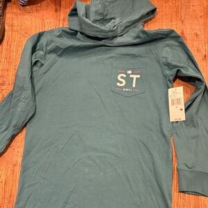 Southern Tide Kids Long Sleeve Tee - Teal